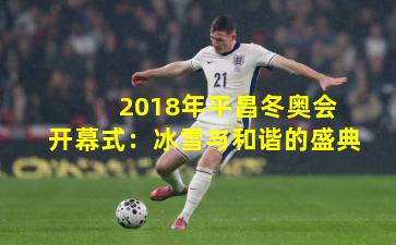  2018年平昌冬奥会开幕式：冰雪与和谐的盛典