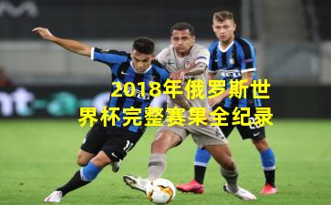 2018年俄罗斯世界杯完整赛果全纪录
